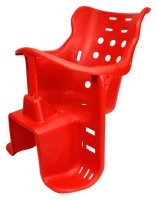 Кресло на багажник Пластик красный VLT BC-13