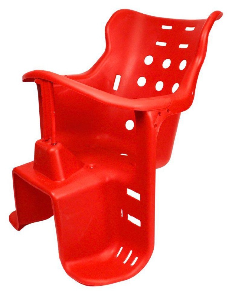 Кресло на багажник Пластик красный VLT BC-13 CHR-013-