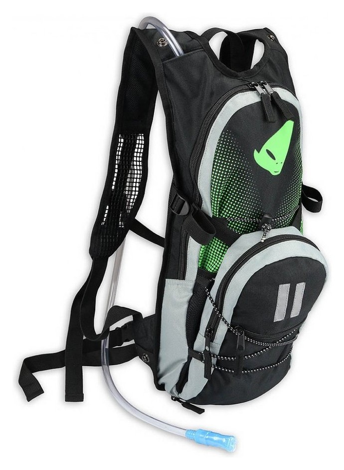 Рюкзак UFO CAMELBACK 20 L Black/grey/green (MB02247) RCH_15642