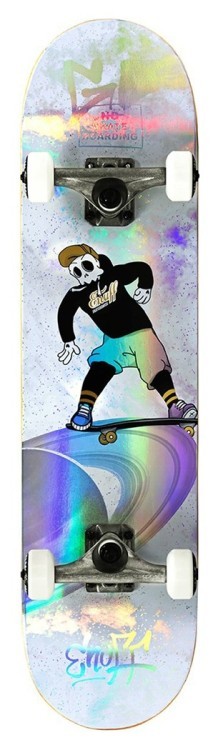 Скейтборд Enuff Skully Hologram white ENU2110-WH