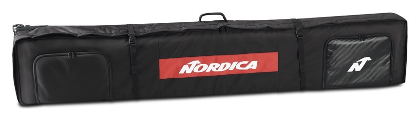 Чохол для гірських лыж Nordica DOUBLE ROLLER SKI BAG 200 см Black (0N301802-WRH) RCH_13507