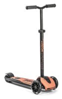 Самокат Scoot and Ride серии Highwaykick-5 с светящимися колесами персик, 5+ до 80кг.