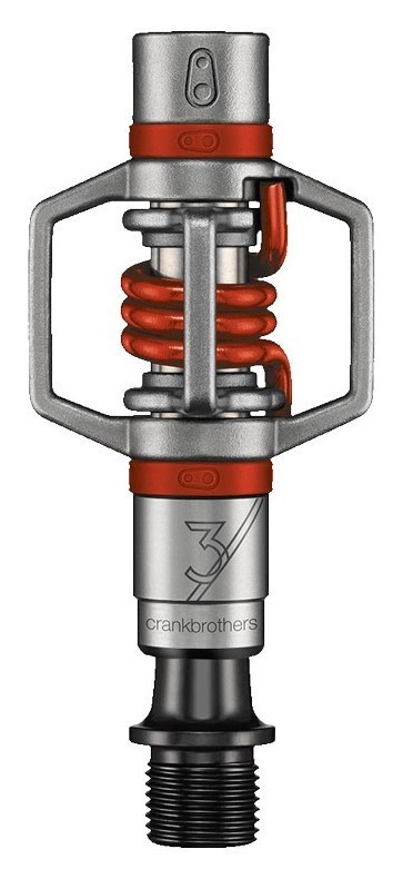 Педали для велосипеда Crankbrothers EGGBEATER 3 9/16" Silver/red (15319) RCH_19578