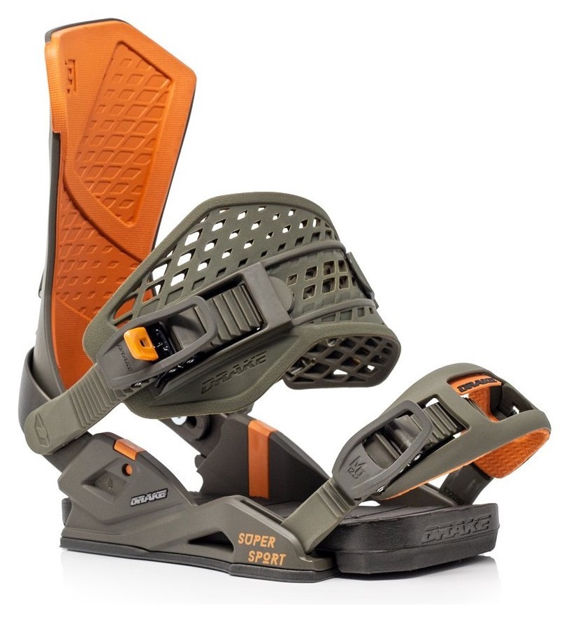 Крепление для сноуборда Drake SUPER SPORT L Dark olive/orange (71121022) O RCH_21735