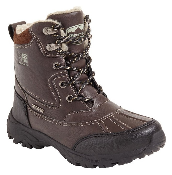 Ботинки зимние детские Karrimor SNOW CASUAL KIDS WEATHERTITE 32 Brown (K1003-BRN) RCH_12447