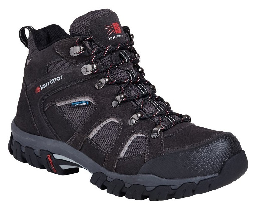 Ботинки трекинговые мужские Karrimor BODMIN MID 4 WEATHERTITE M 41 (7.0UK) Dark brown (K748-DKB) RCH_11628