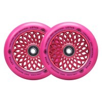 Колеса для трюкового самоката Root Lotus Pro 110mm (пара) - Radiant Pink