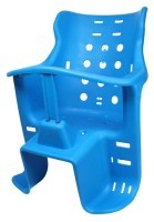 Кресло на багажник Пластик синий VLT BC-13