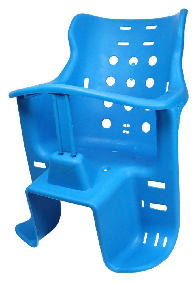 Кресло на багажник Пластик синий VLT BC-13 CHR-014-