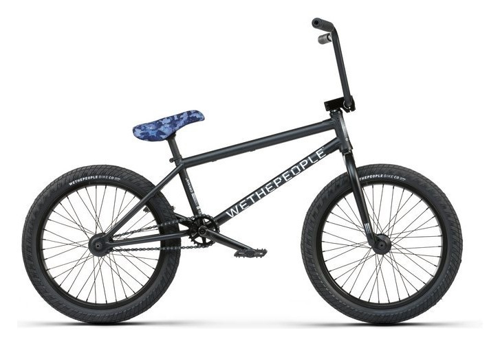Велосипед WeThePeople BMX CRYSIS 20.5″ TT Matt black (01001120) RCH_14268
