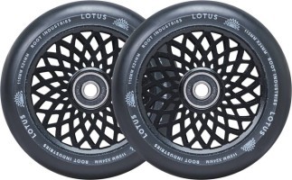 Колеса для трюкового самокату Root Lotus Pro 110mm (пара) - Black/Black