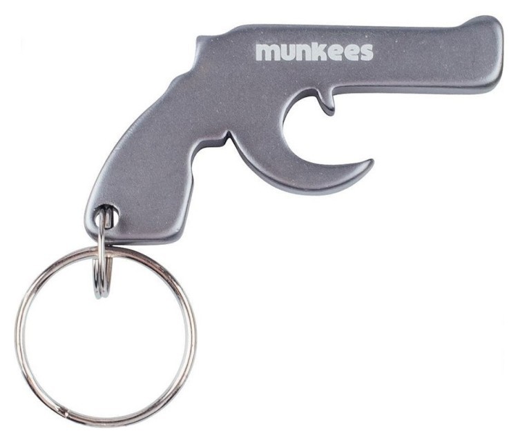 Munkees 3470 брелок-открывашка Gun grey 3470-GY