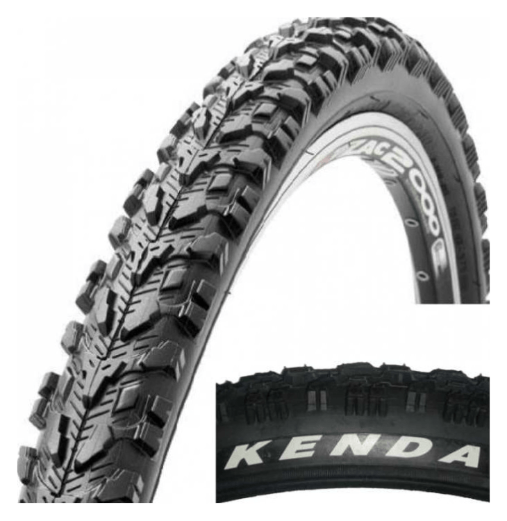 Покрышка 26" x 2.10 KENDA Koyote К901F черный 30TPI (с коричневыми пятнами) TIR-26-083