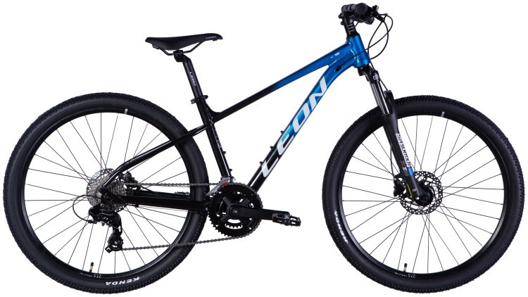 Велосипед AL 27,5" Leon XC 100 HDD рама-16" синий с черным 2025 OPS-LN-27,5-042
