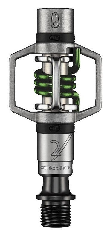 Педалі для велосипеда Crankbrothers EGGBEATER 2 Silver/green (15985) RCH_19575