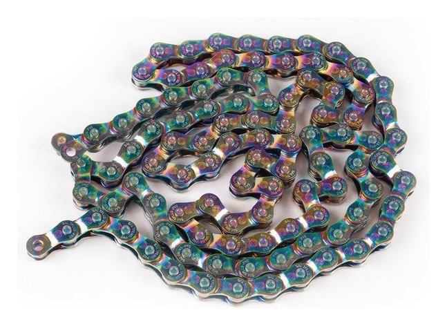 Цегла для велосипеда Salt WARLOCK HALF LINK Hologram silver (31095020314) RCH_19006