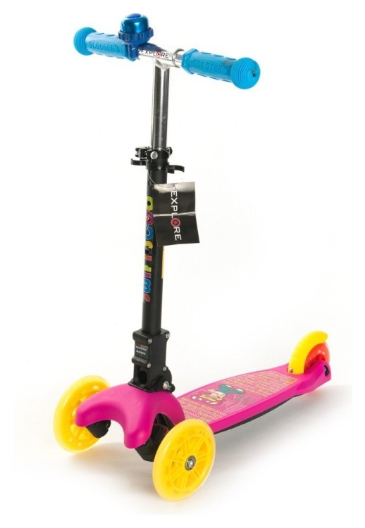 Дитячий самокат Amigo SWIFT SCOO junior + wheels flash EXP_5480_P