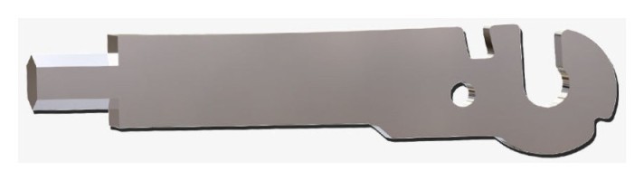 Змінний інструмент FTS2-3 до мультитула Roxon Flex S804 (шестигранний ключ 6 мм)