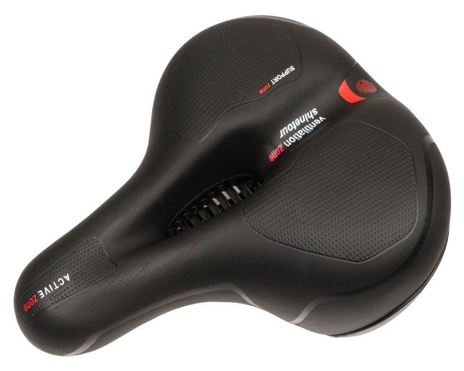 Сідло з замком 250*200 мм AZ-N8 чорний SAD-706