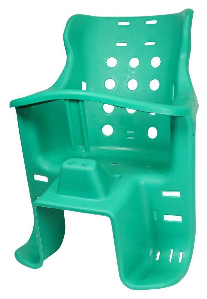 Кресло на багажник Пластик зеленый VLT BC-13 CHR-015-