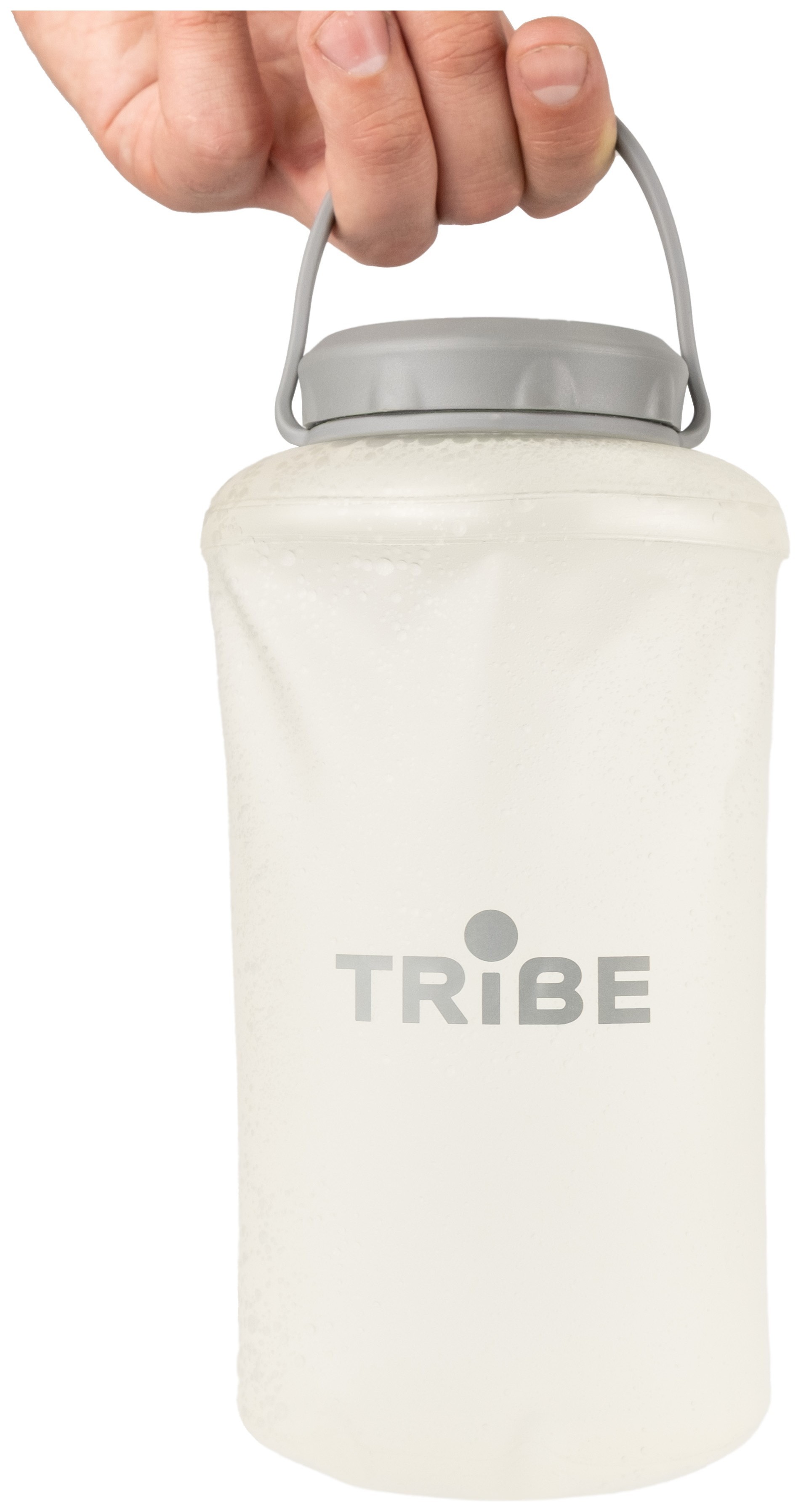 Пляшка Tribe Soft Bottle 1 л TPU м'яка  T-FE-0023-crystal-white T-FE-0023-crystal-white