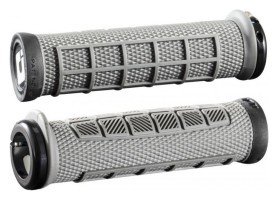 Грипсы ODI Elite Pro Graphite/Black w/Black clamp (графитовые с черными замками)
