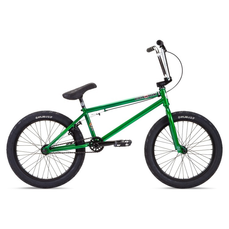 Велосипед 20" Stolen HEIST 21.00" 2022 DARK GREEN W/ CHROME (Pivotal seat) SKD-43-40