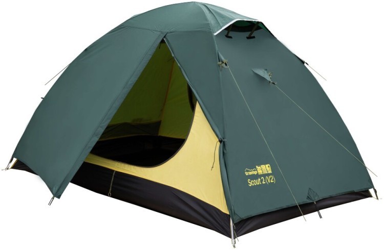 Палатка Tramp Scout 2 (v2) green UTRT-055 UTRT-055