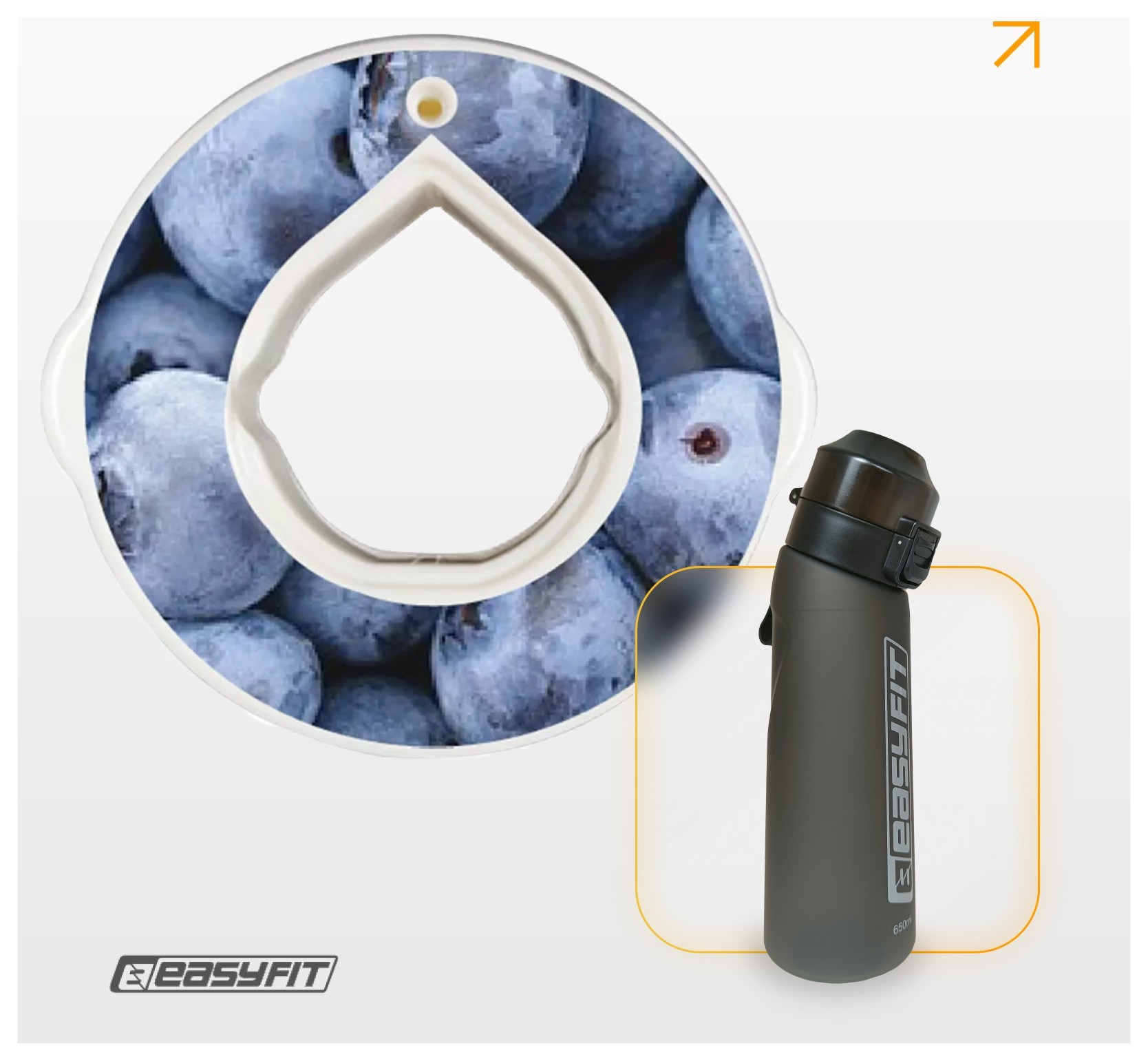 Капсула "Черника" для бутылки EasyFit Air Up EFIT_EF-7006-BY