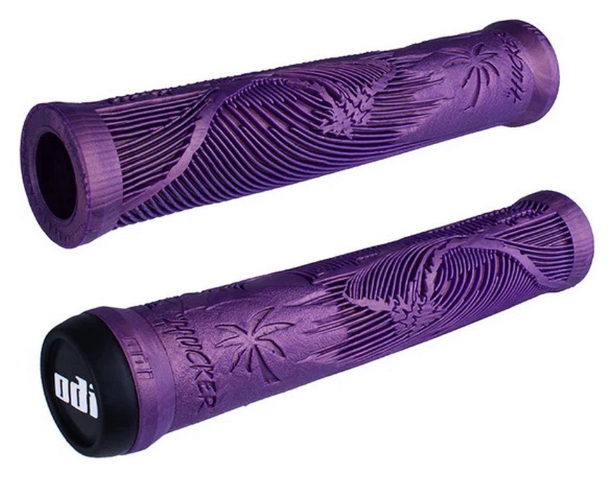 Гріпси ODI Hucker Signature 160mm no Flange Ird Purple OBOD_F01HCIP