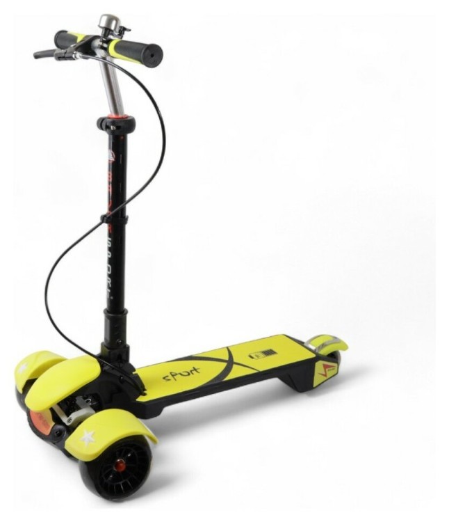 Самокат складаний триколісний з музикою та підсвіткою Bavar Sport (688) BVR_4972936