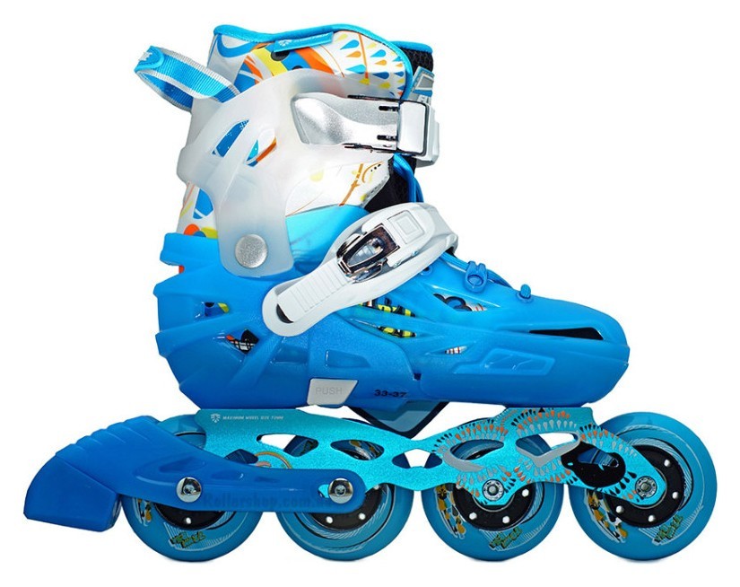 Дитячі розсувні ролики Flying Eagle S6S Junior сині ROL_4590_2