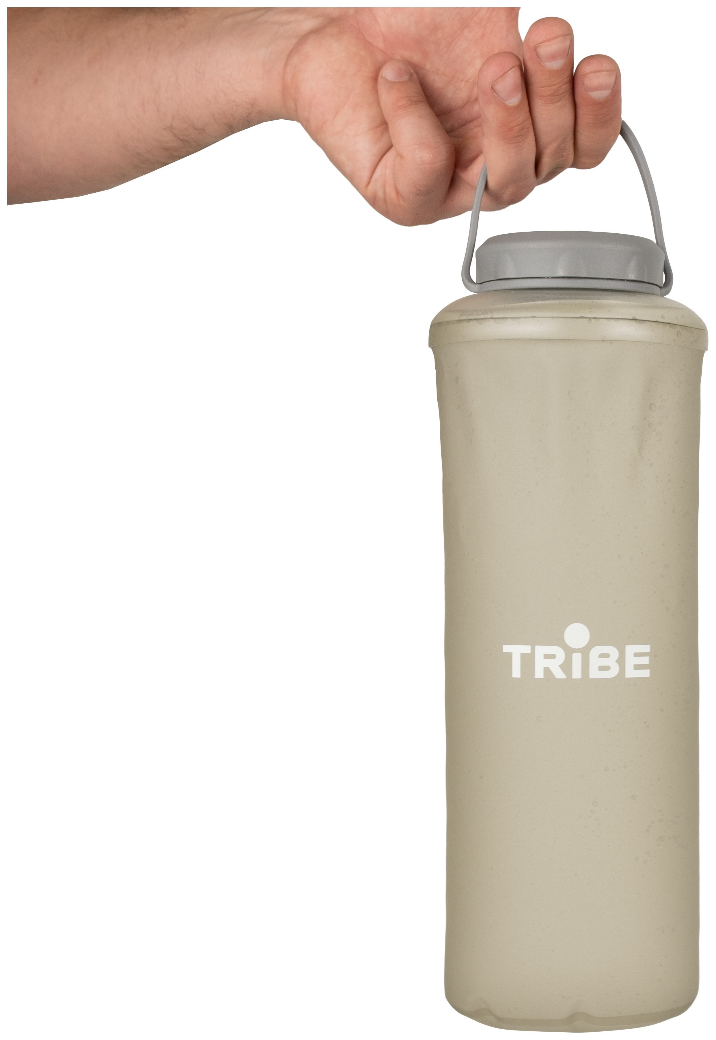 Пляшка Tribe Soft Bottle 1,5 л TPU м'яка  T-FE-0024-grey T-FE-0024-grey