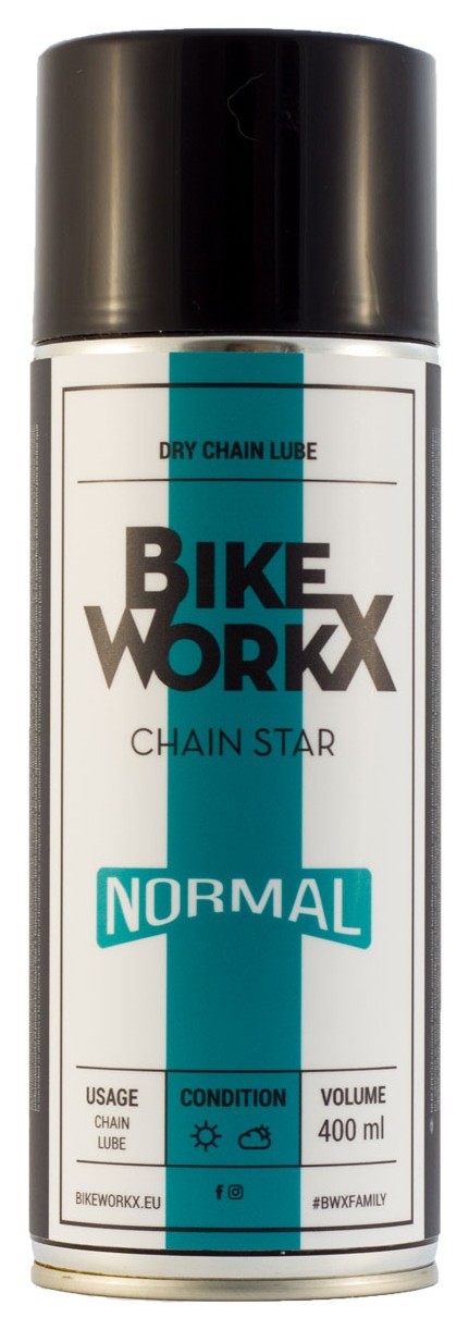 Мастило для ланцюга BikeWorkX Chain Star “normal” спрей 400 мл. OBOD_CHAINN/400