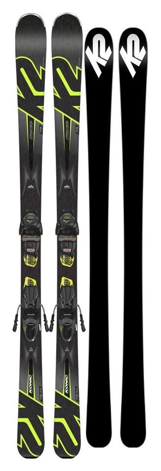 Ліжі гірські (комплект) K2 KONIC 78+M3 10 COMPACT QUIKCLIK 177см Grey/black/green (10C0008.242.1+10C1007.142.1) V RCH_22130