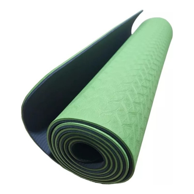 Килимок для йоги та фітнесу Bavar "TPE", салатовий BVR-KVRK-TPE-light-green