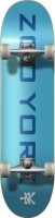 Zoo York Скейтборд Logo Block Complete (8" - Blue/White)