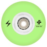 Micro колеса Flash NEW 76 mm green