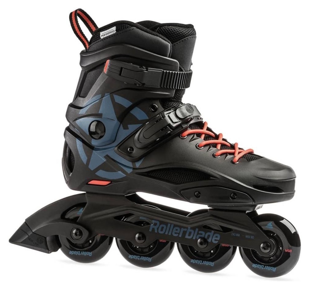 Роликові коньки для дорослих Rollerblade RB CRUISER 36.5 (5US) 230мм Black/grey blue (7957000477) RCH_11375