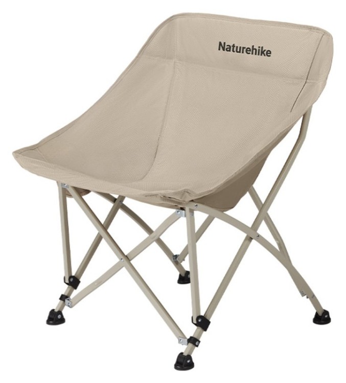 Стілець складаний Naturehike Stellaluna T04 CNK2550JJ022, вуглецева сталь, хакі FNR_6977465866004