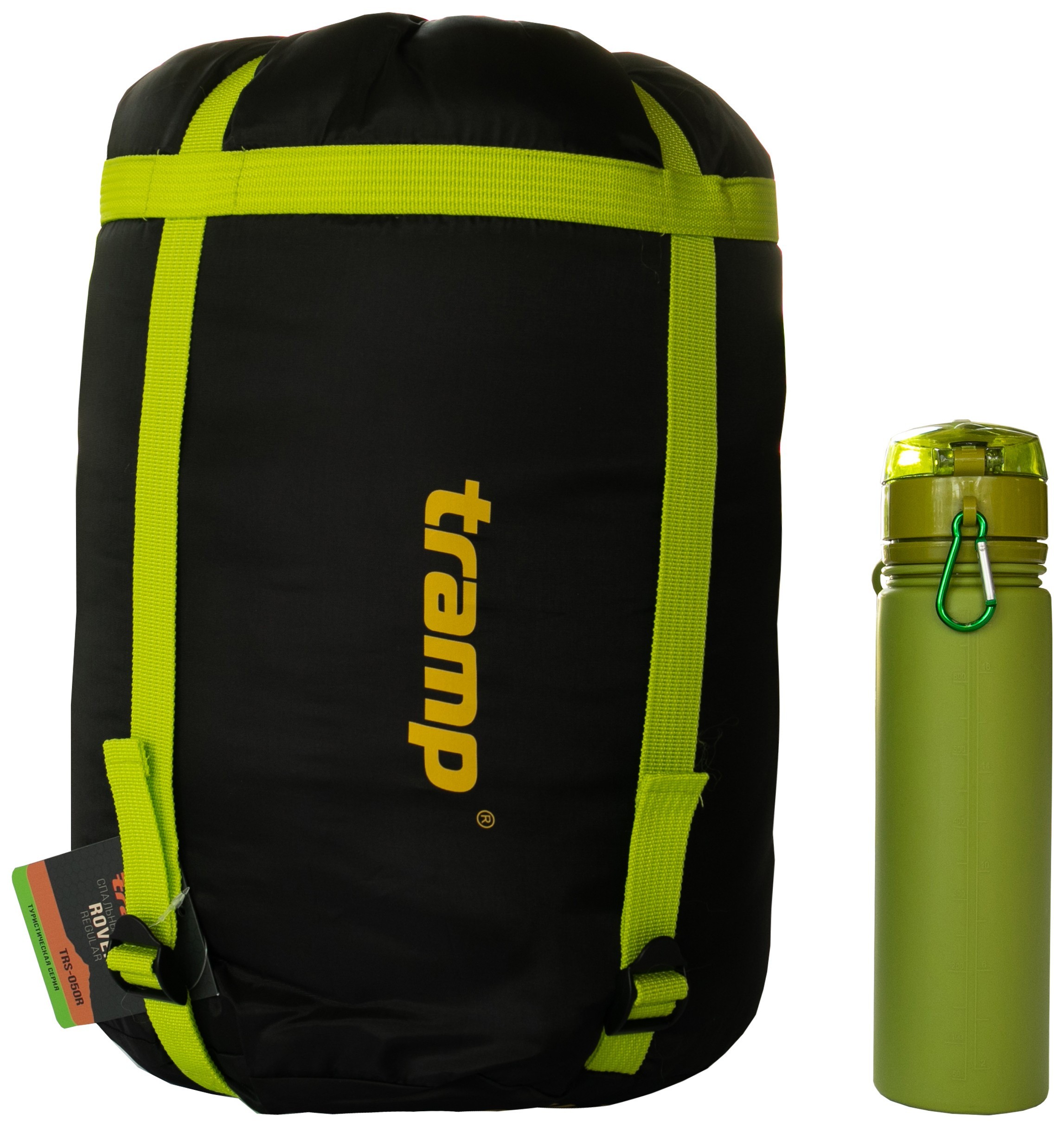 Спальний мішок Tramp Rover Regular кокон правий olive/grey 220/80-55 UTRS-050R UTRS-050R-R