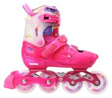 Дитячі розсувні ролики Flying Eagle L8 рожеві