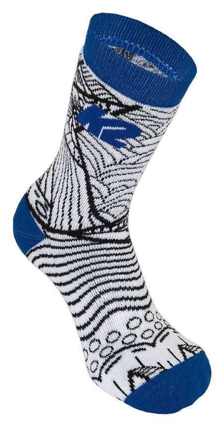 Носки для туризма детские K2 SKATE JUNIOR 2 PACK 27-30 White/blue (15303) RCH_19250