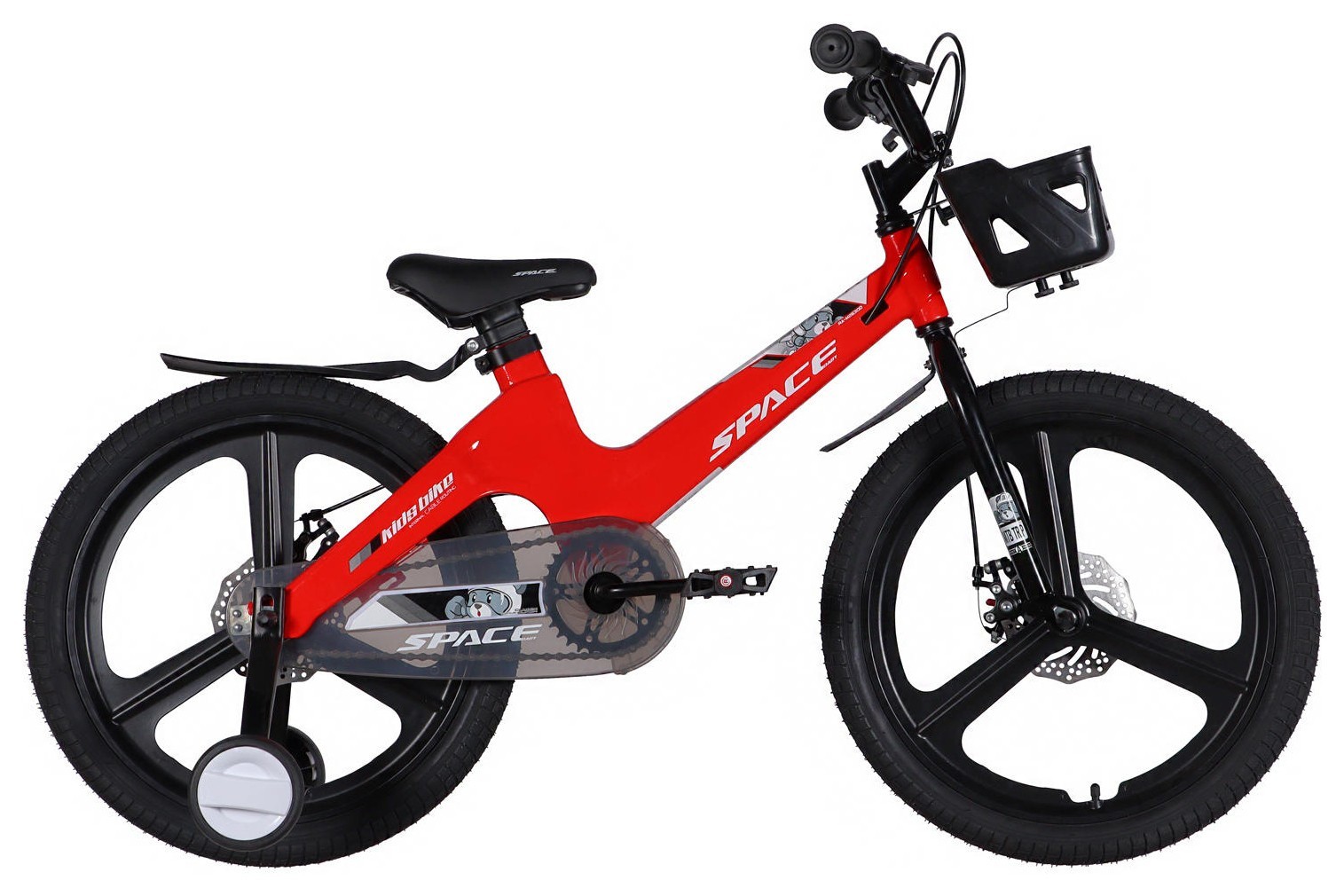 Велосипед MG 20" SPACE KID MOON DD рама-11,4" красный 2026 OPS-SK-20-042