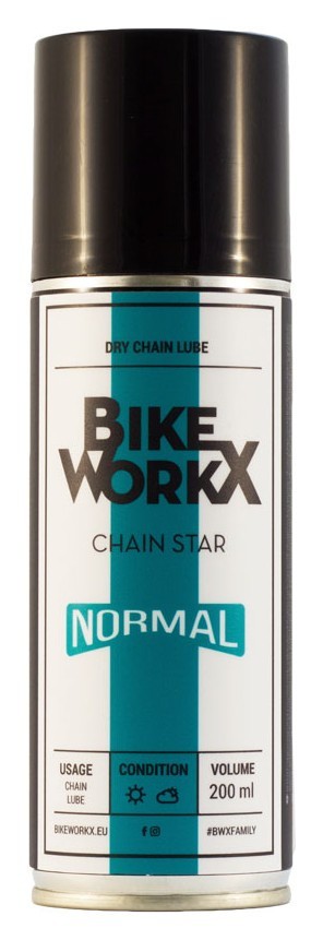 Мастило для ланцюга BikeWorkX Chain Star “normal” спрей 200 мл. OBOD_CHAINN/200