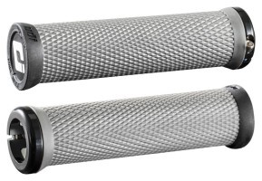 Гріпси ODI Elite Motion Black/Graphite w/Black clamp (графітові з чорними замками)