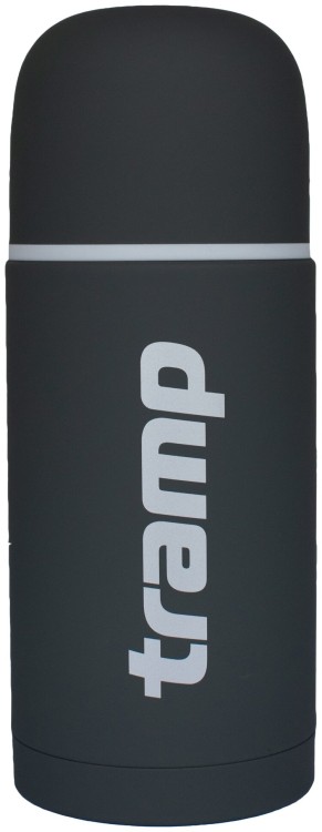 Термос TRAMP Soft Touch 0,75л, Серый TRC-108-grey