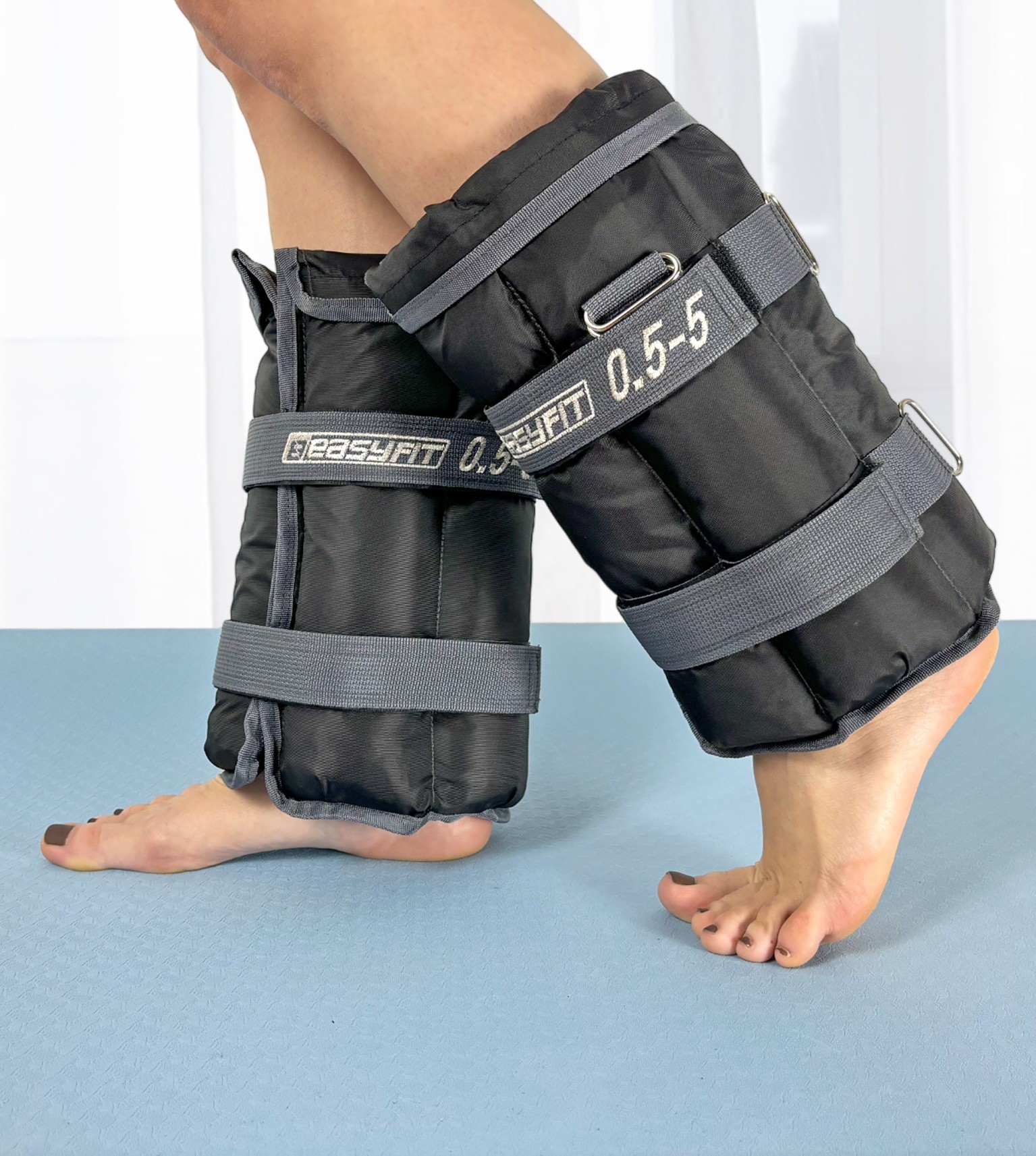 Утяжелители для ног и рук EasyFit наборные жилет 0,5-5 кг (пара) EFIT_EF-AWTS-550