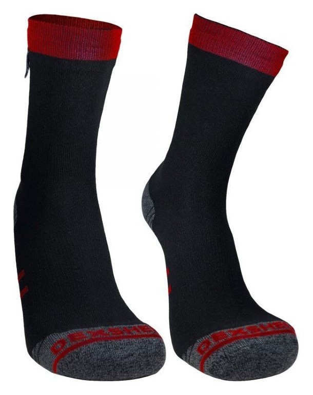 Шкарпетки водонепроникні Dexshell Running Lite, р-р XL,  червоні FNR_DS20610REDXL