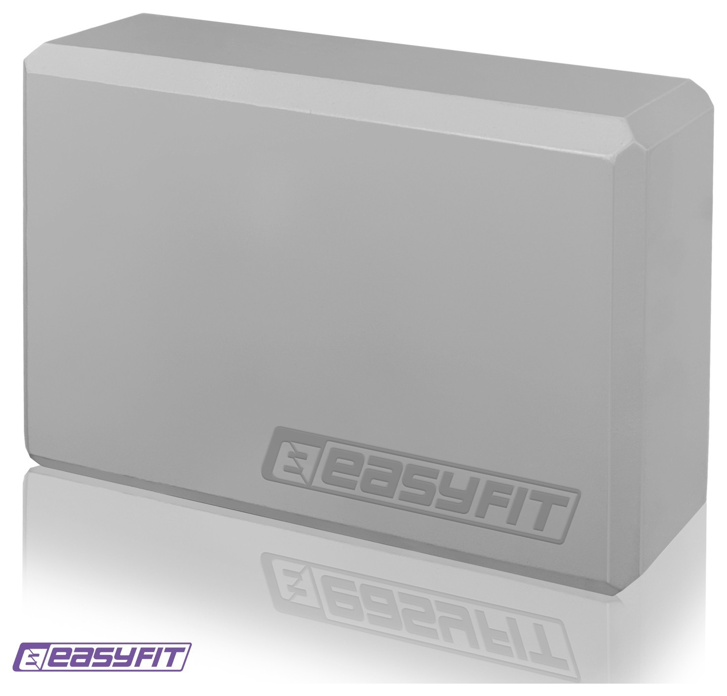 Блок для йоги EasyFit EVA Сірий EFIT_EF-1818-GY
